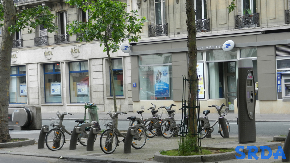 Velib za iznajmljivanje bicikli u Parizu