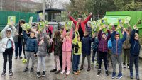 osnovci u poseti JKP Čistoća