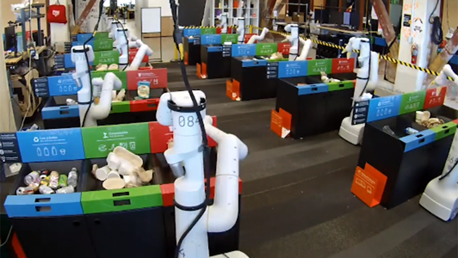 google robot za razvrstavanje otpada